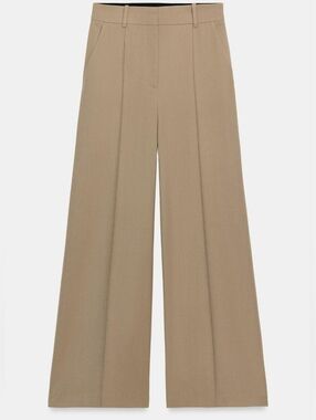 Zara Minimal Wide Leg Pants